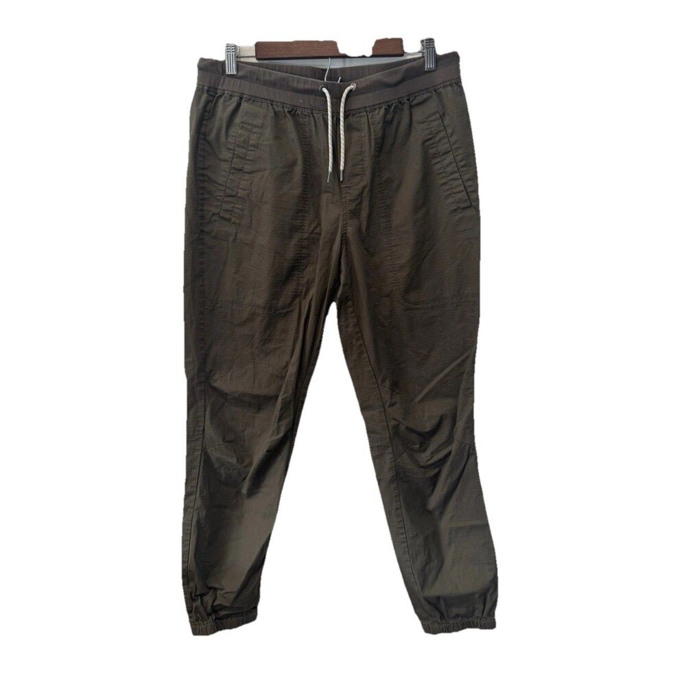 Men’s Vuori Ripstop Traveler Jogger Pants Dark Oregano Color Size Medium